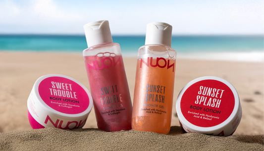 Woman with radiant glowing skin in festive makeup and wedding attire