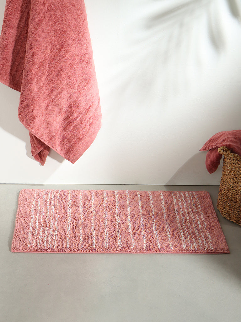Westside Home Mellow Rose Bath Mat