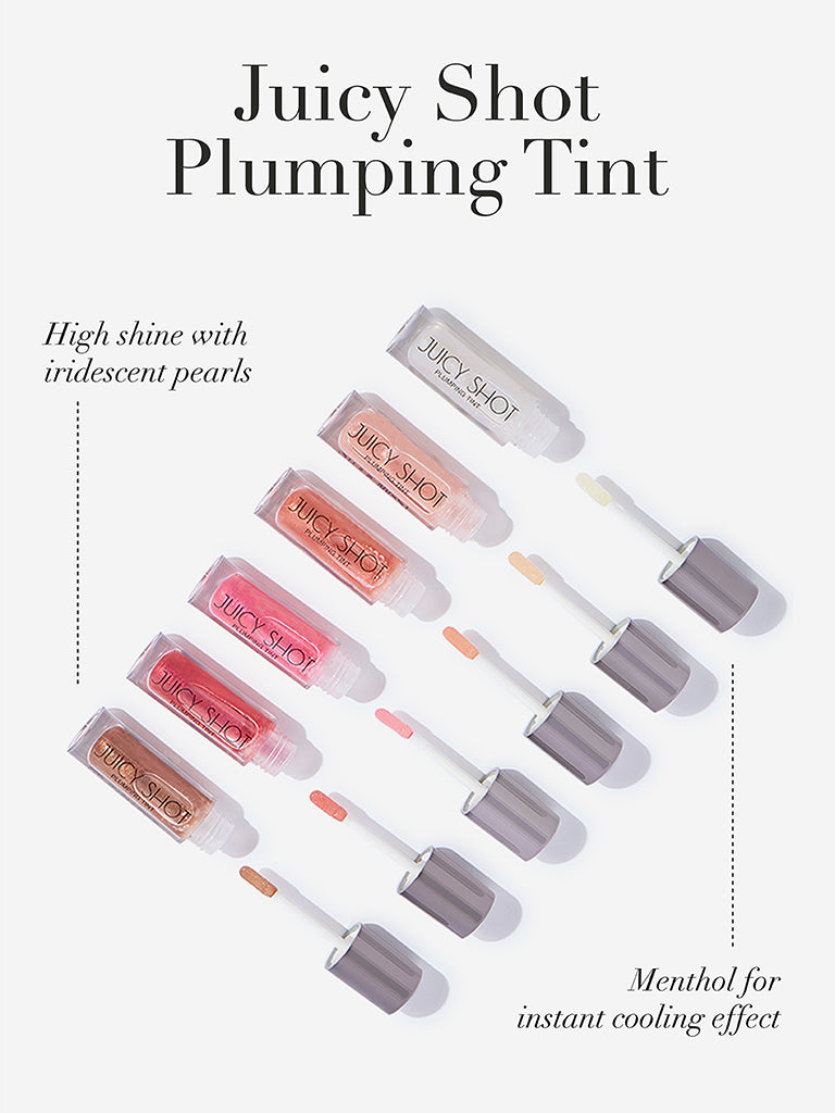 Studiowest Juicy Shot Plumping Tint- Witty BR-01 Brown Lip Gloss - 4 ml