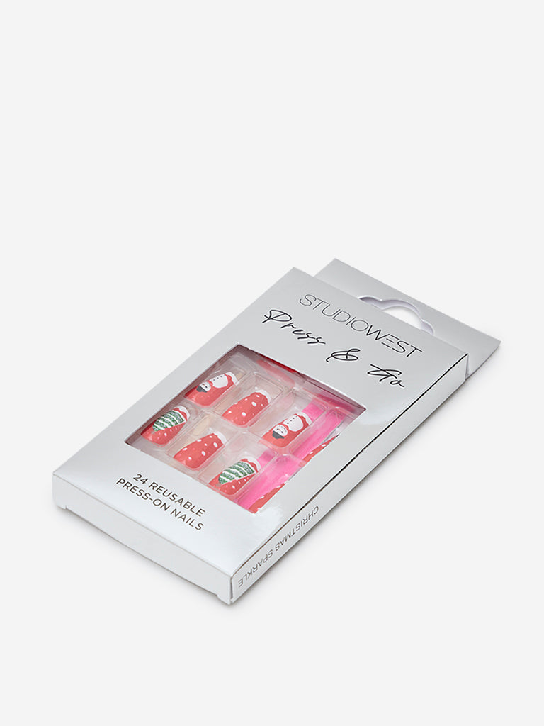 Studiowest Christmas Sparkle Presson Nail Set
