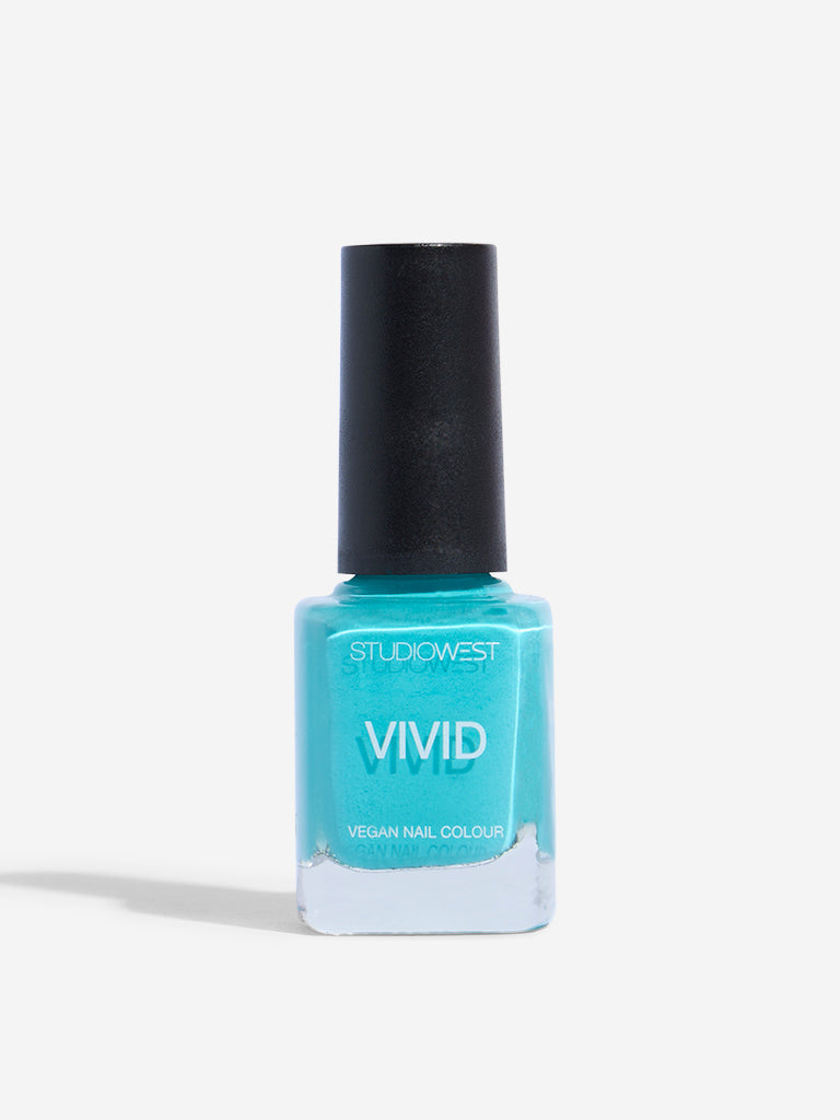 Studiowest Vivid Creme Blue Mirage Vegan AWBL-04 Nail Colour - 9 ml
