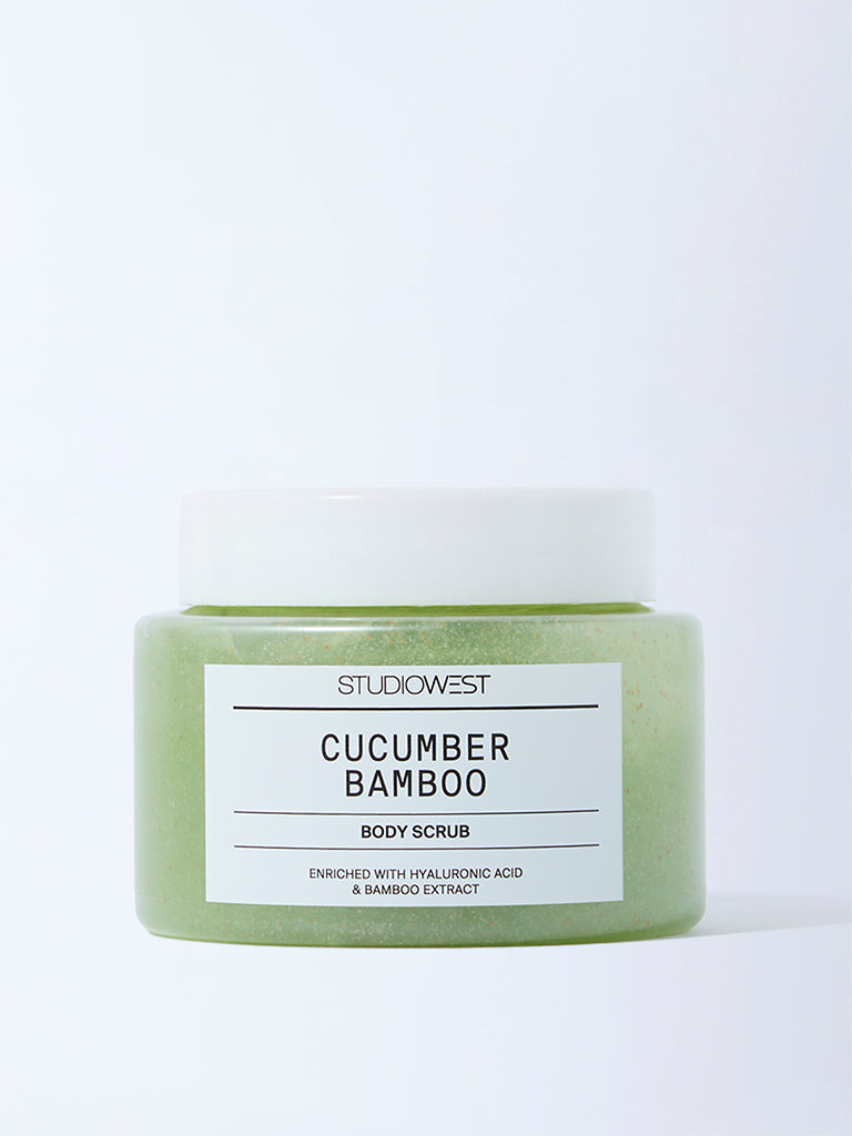 Studiowest Cucumber Bamboo Body Scrub - 180 gm