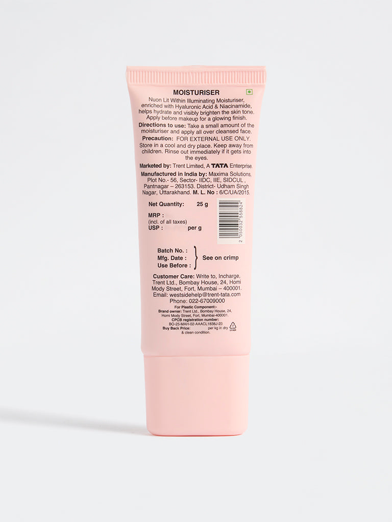 Nuon Lit Within Illuminating Moisturiser - 25 g