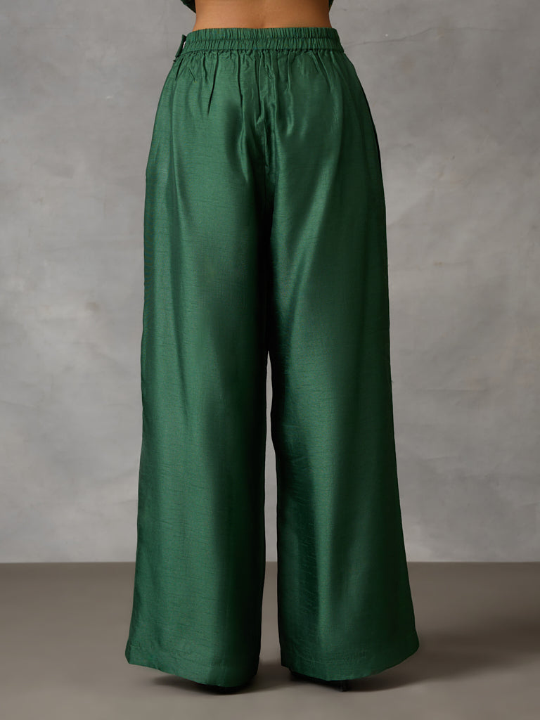 Straight Fit Pant - Green
