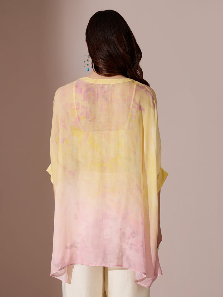 Printed Anti-Fit Top with Camisole