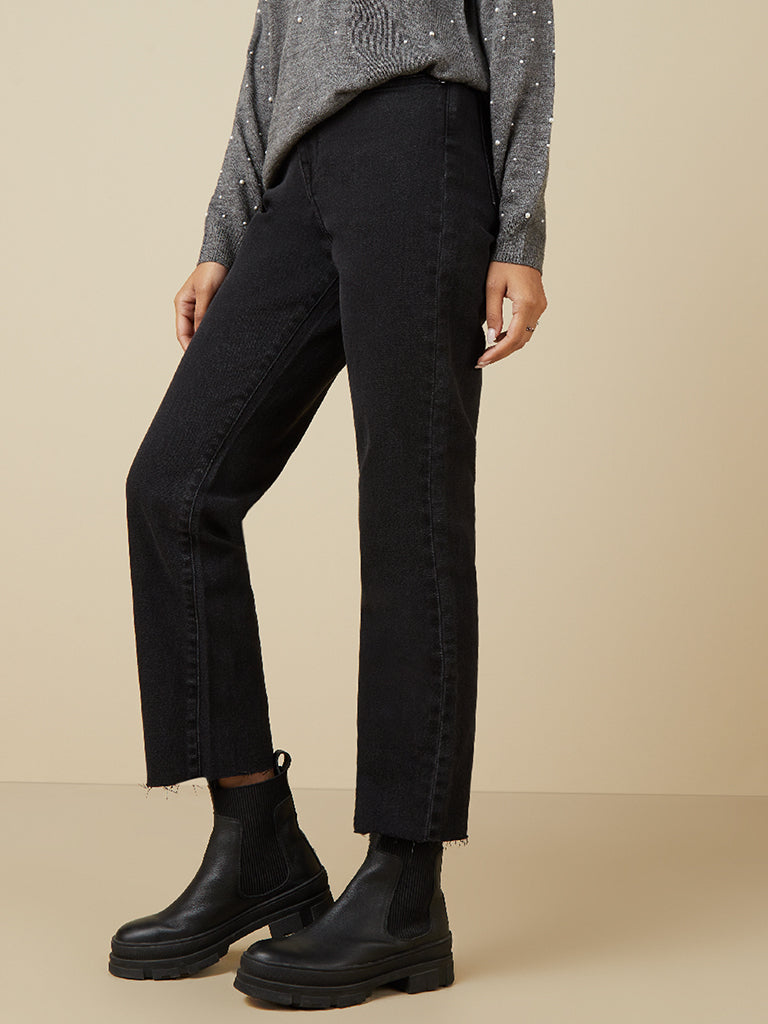 LOV Black High Rise Jeans