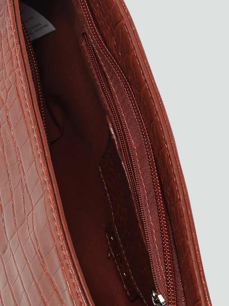 LOV Dark Rust Sling Bag