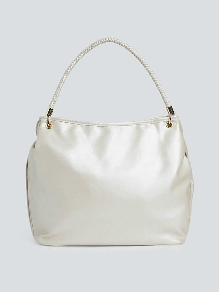 LOV Light Taupe Ava Tote Bag