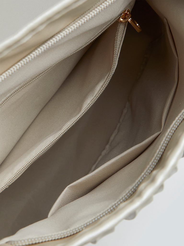 LOV Light Taupe Ava Tote Bag