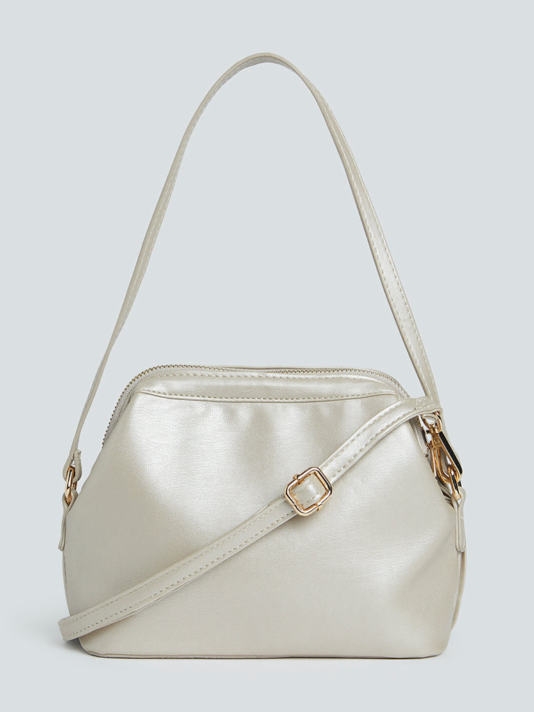 LOV Light Taupe Jerry Shoulder Bag