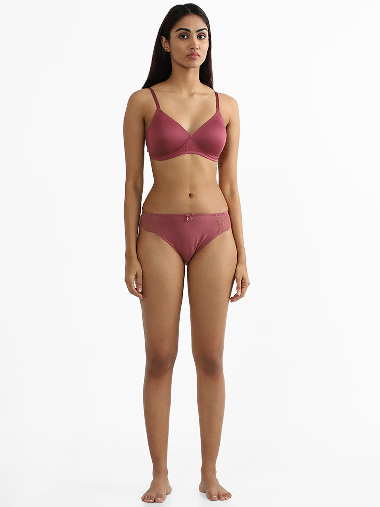 Wunderlove Mauve Mia Brief