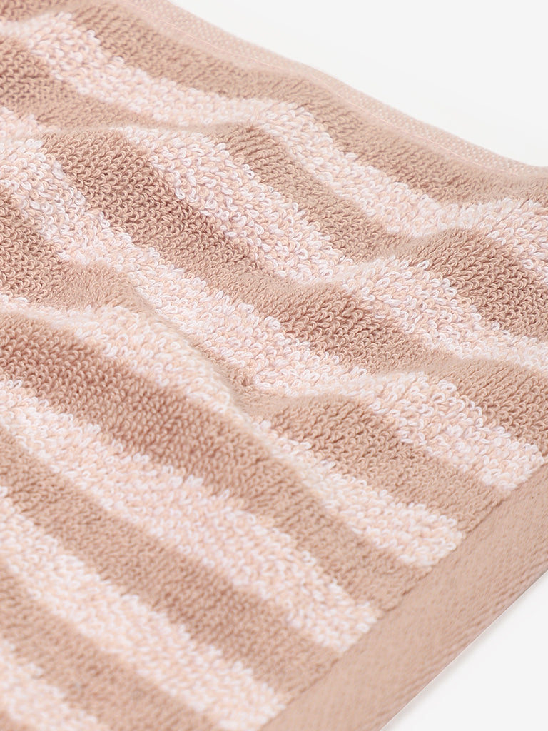 Westside Home Grisaille Stripe Bath Towel