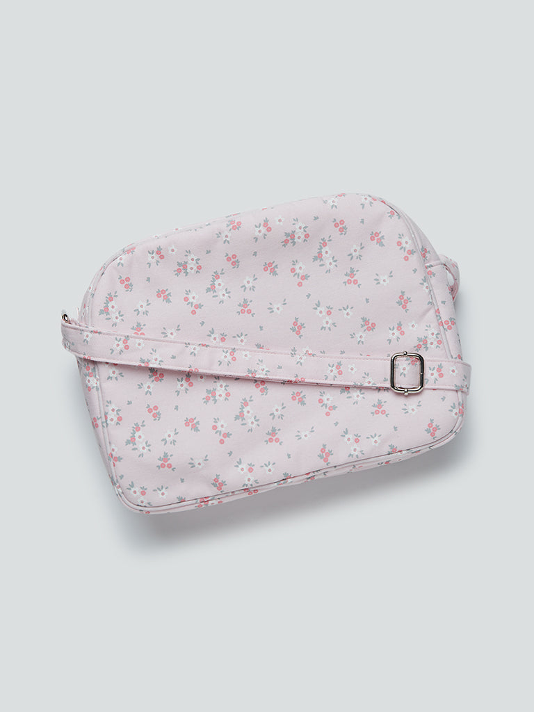 HOP Baby Pink Floral Print Changing Bag