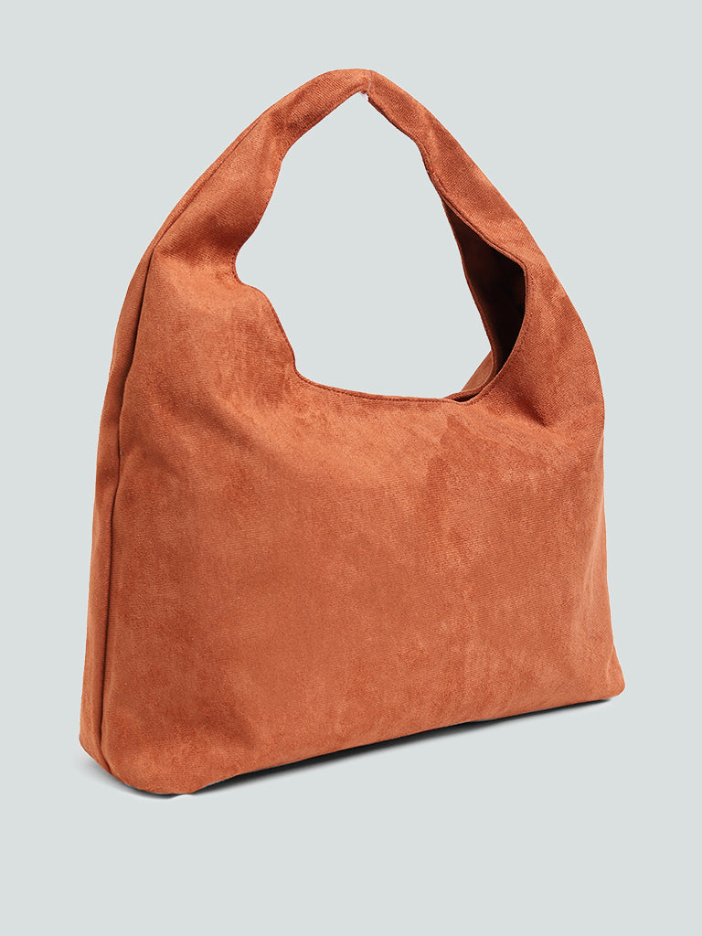 LOV Tan Hobo Bag