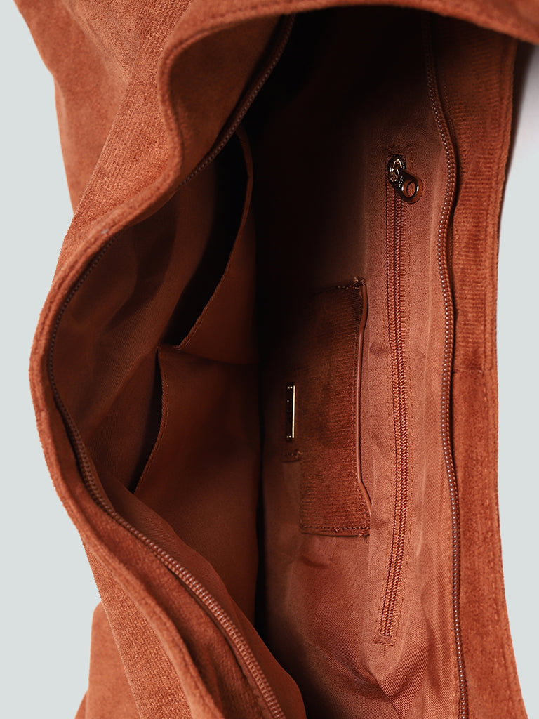 LOV Tan Hobo Bag
