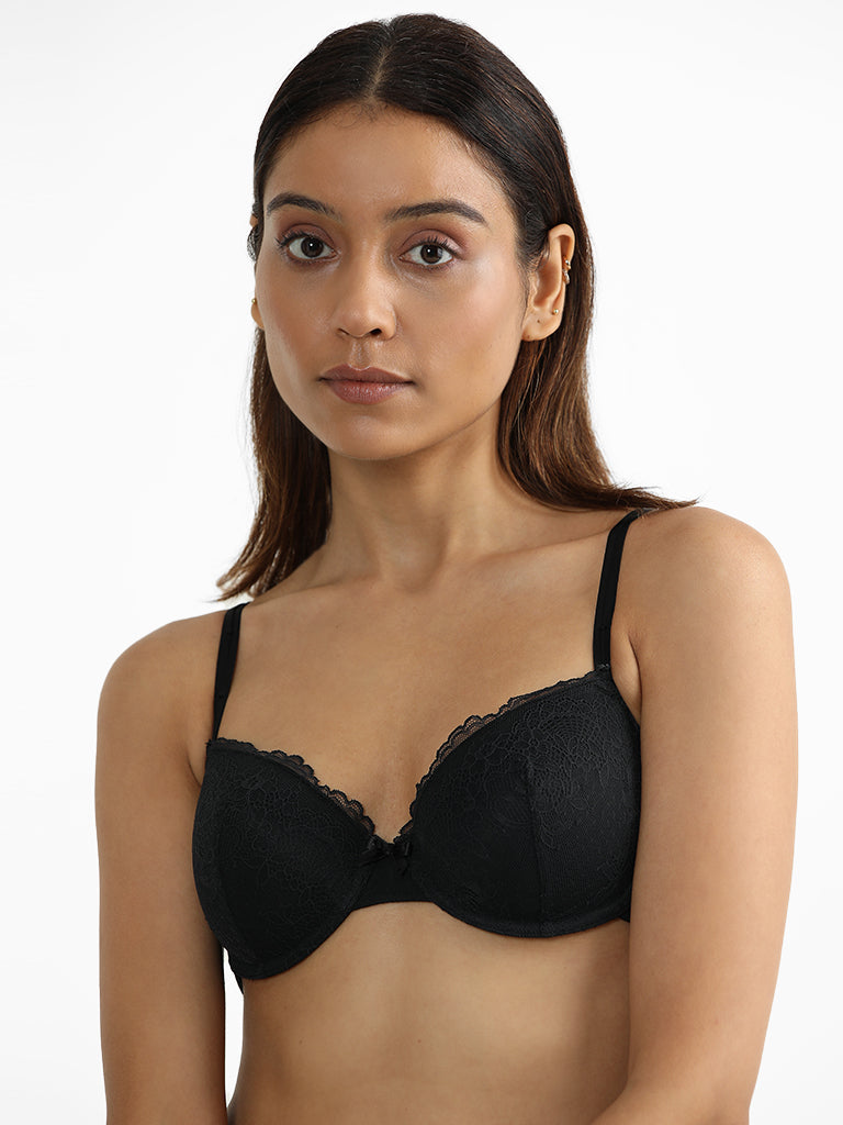Wunderlove Mia Black Brazilian Bra