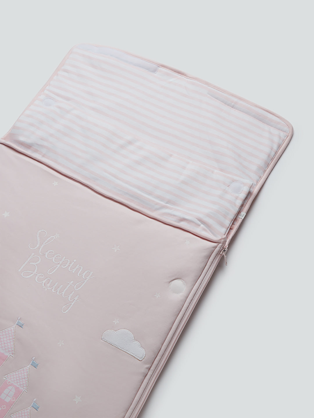 HOP Baby Light Pink Printed Sleeping Bag