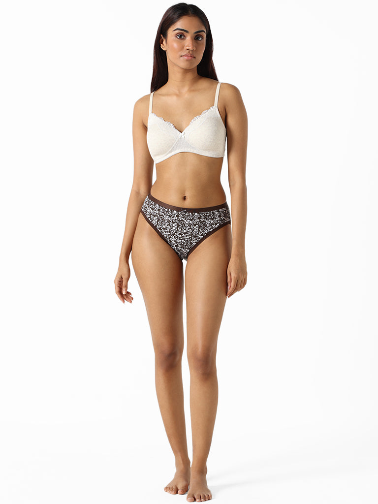 Wunderlove Multicolor High Leg Briefs - Pack of 3