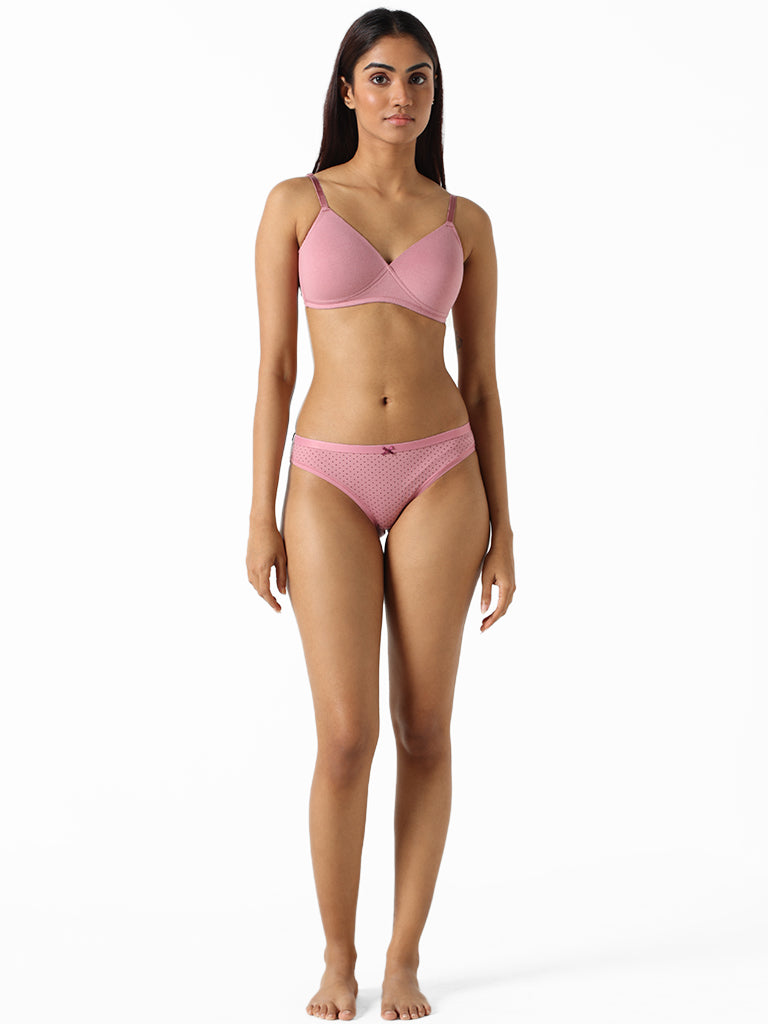 Wunderlove Multicolor Bikini Briefs - Pack of 3