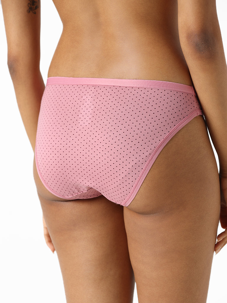 Wunderlove Multicolor Bikini Briefs - Pack of 3
