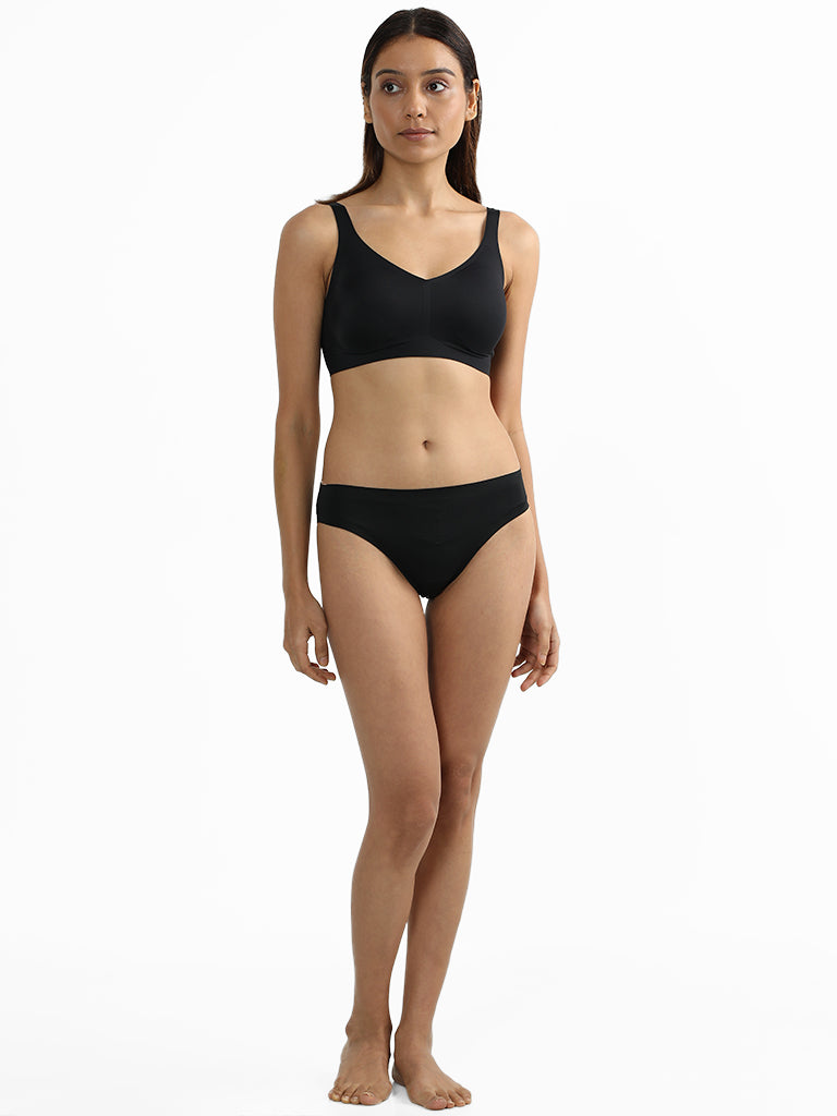 Wunderlove Black Full Coverage Bra