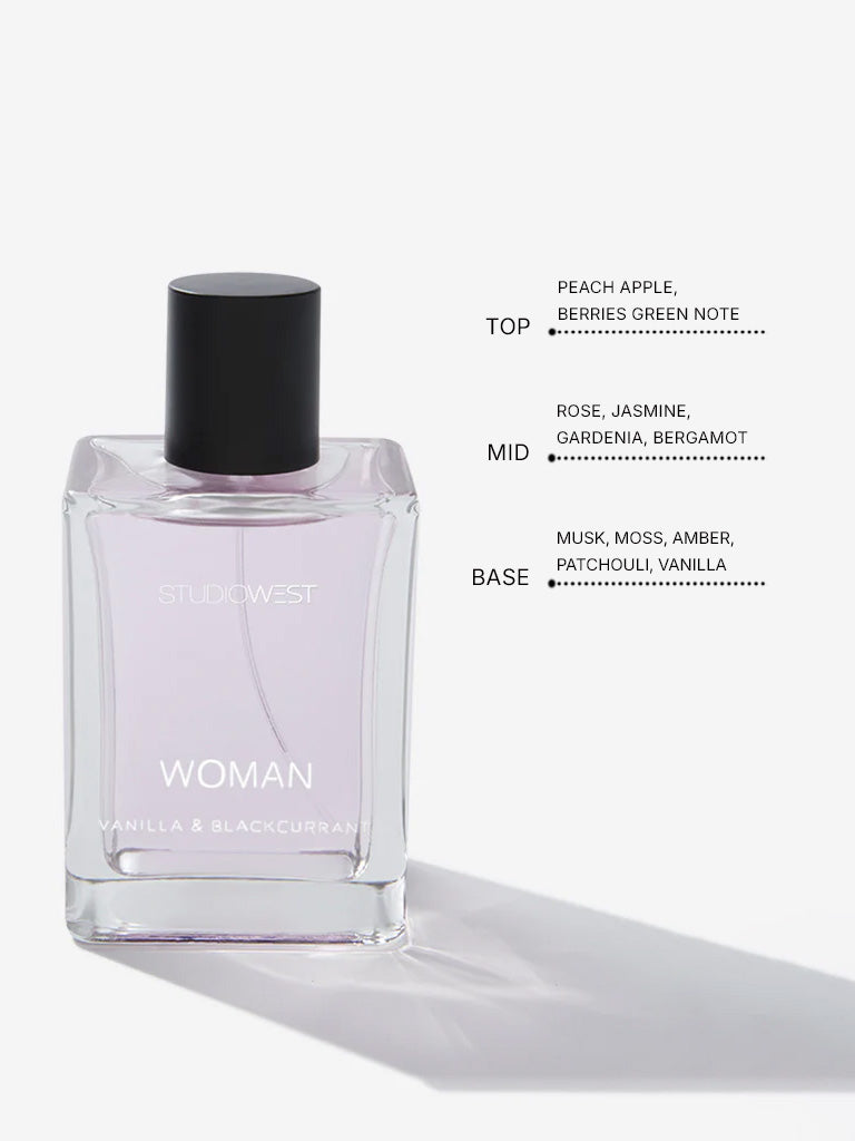 Studiowest Vanilla and Black Currant Eau De Parfum - 100 ML