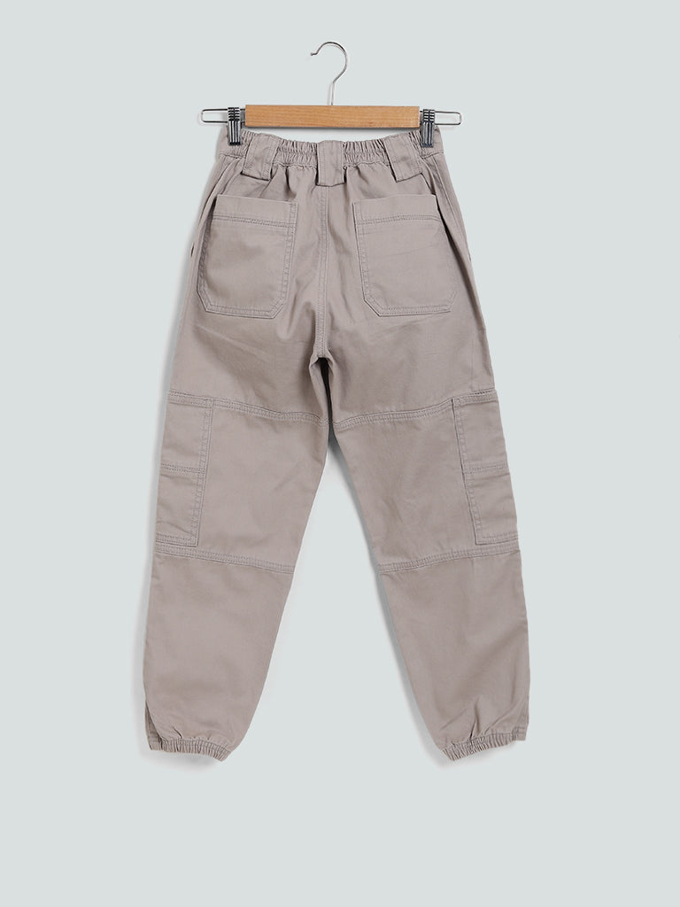Y&F Kids Beige Alex Joggers