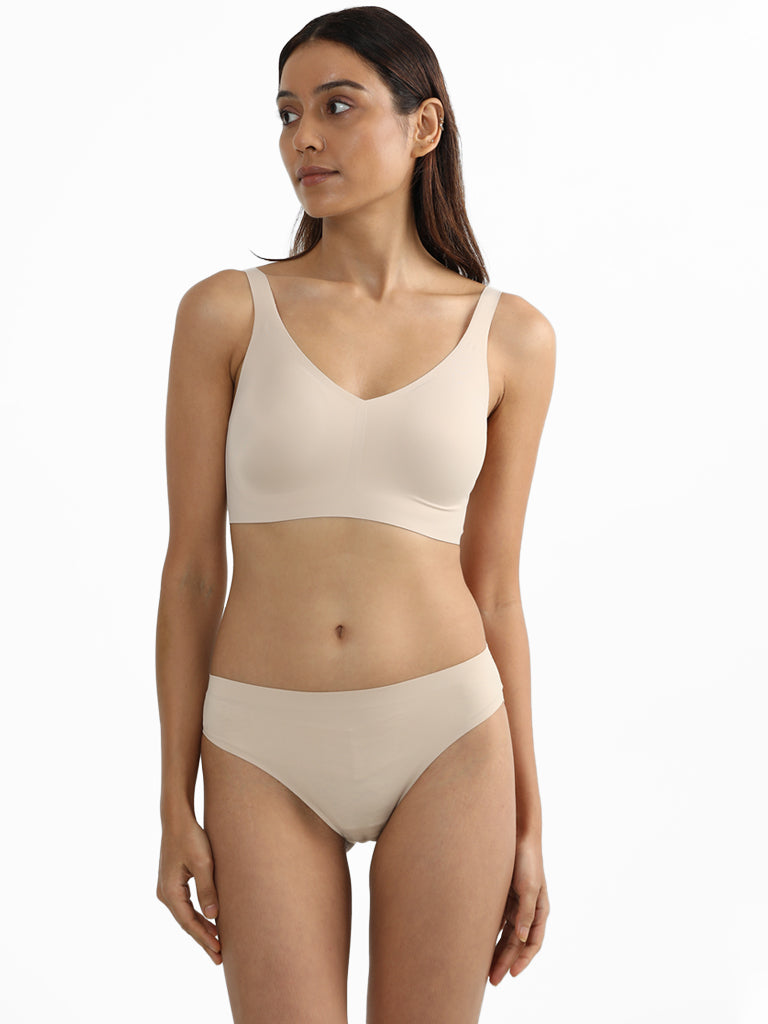 Wunderlove Nude Full Coverage Bra