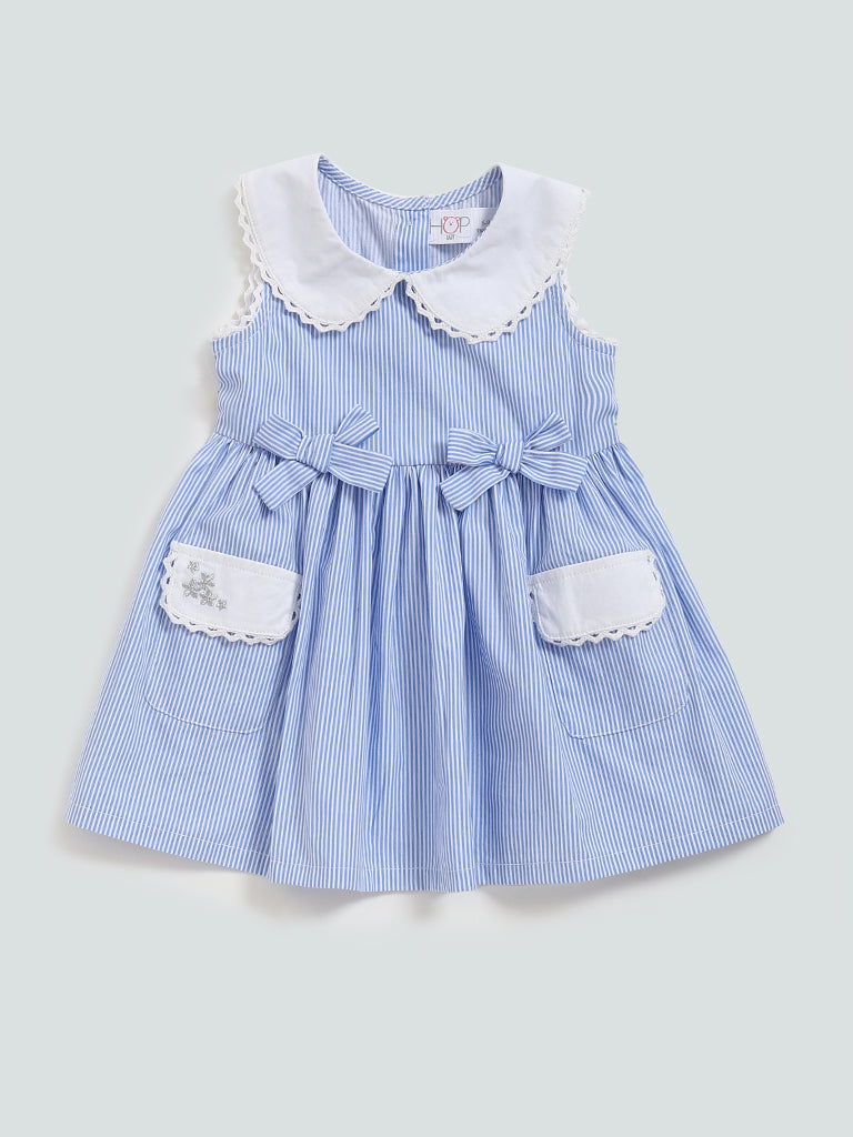 Baby blue deals collared dress