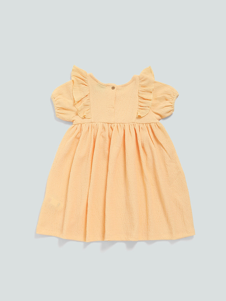 HOP Kids Yellow Pam Floral Dress