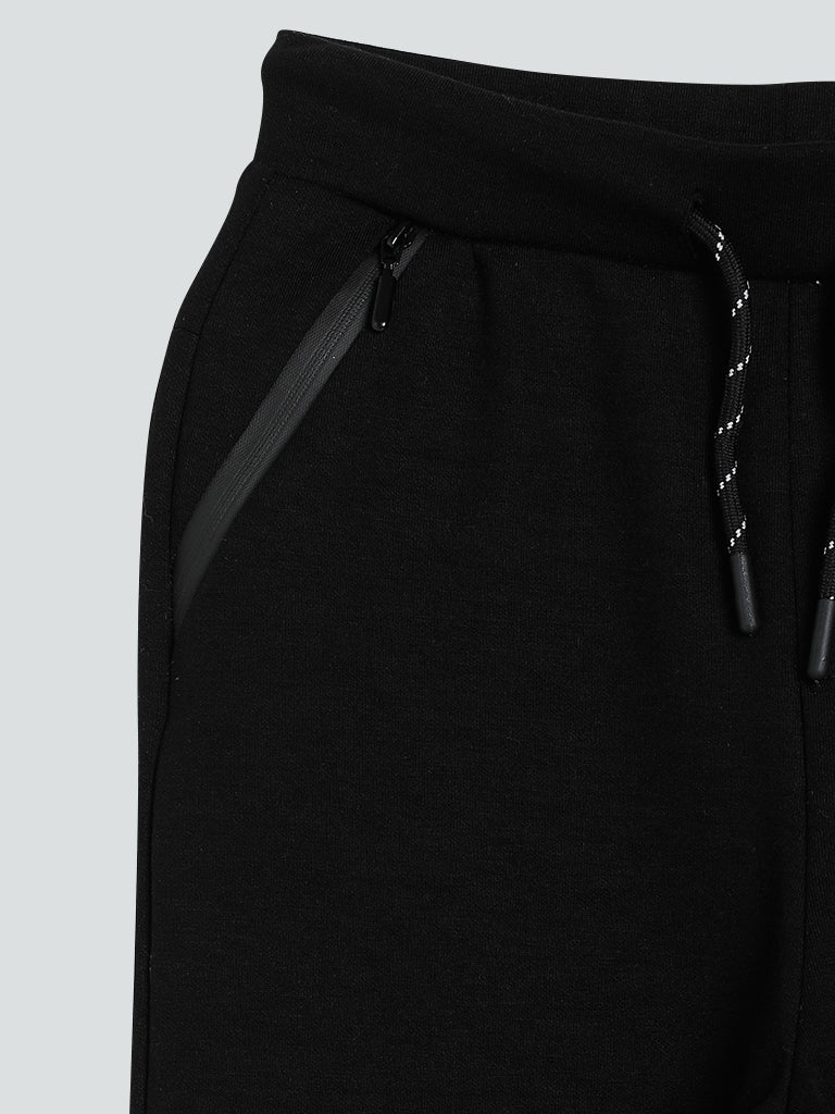 Y&F Solid Black Joggers
