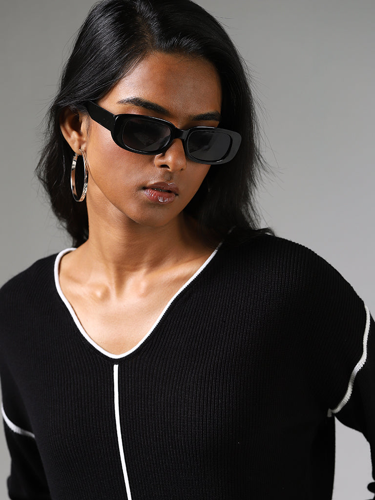 LOV Black Contrast Panel Top