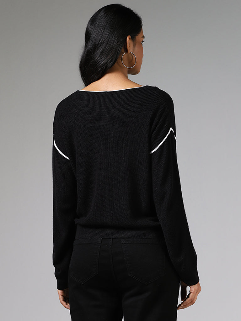 LOV Black Contrast Panel Top