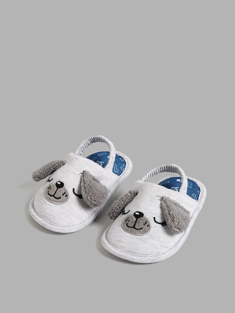 Dog face on sale slippers