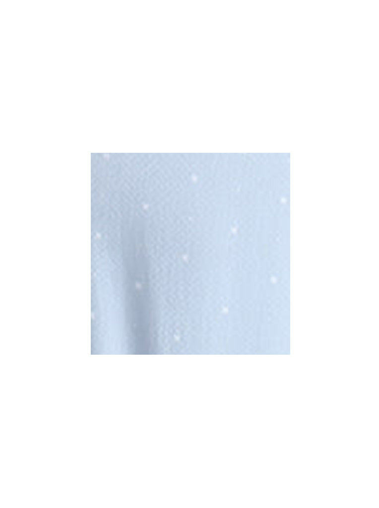 WES Formals Printed Light Blue Slim Fit Shirt