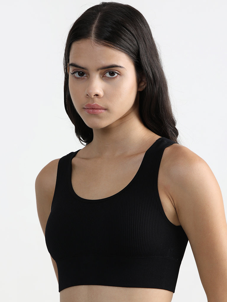 Superstar Black Bralette