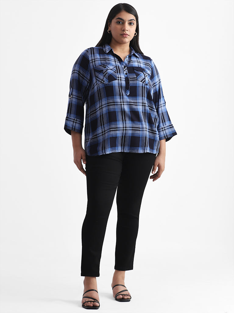 Gia Solid Black Denim Jeggings