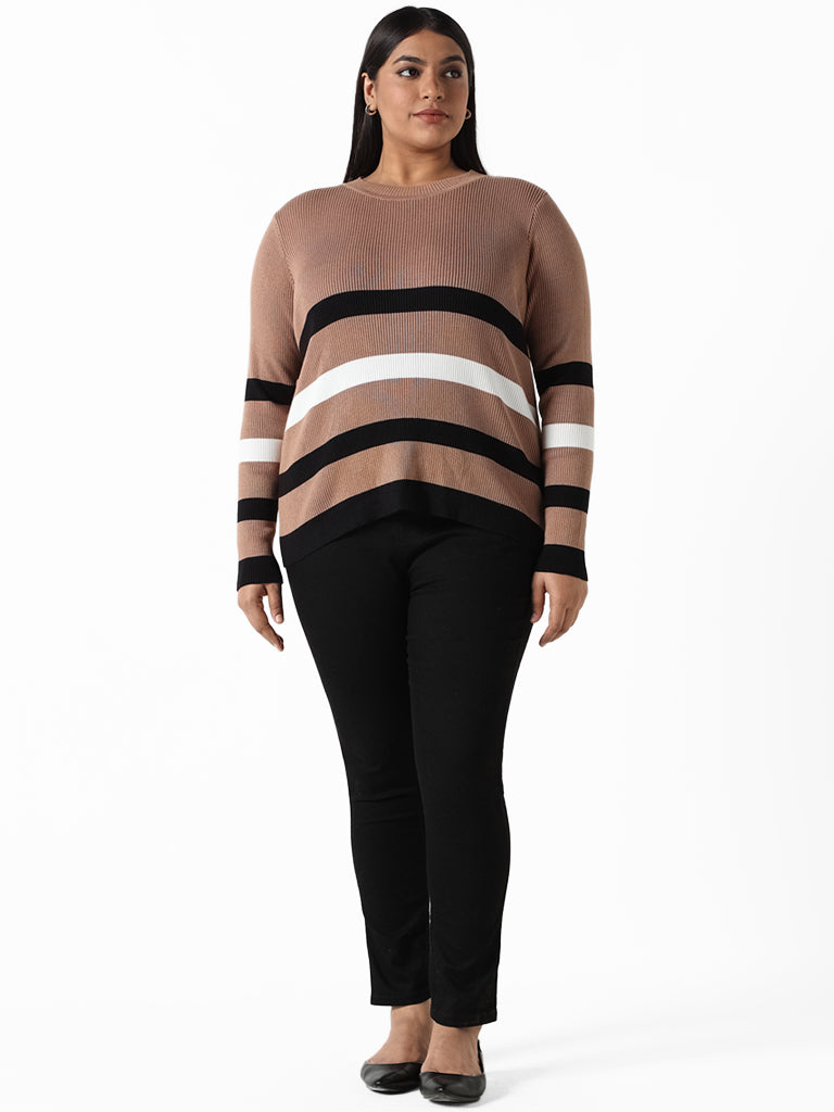 I am gia color on sale block sweater