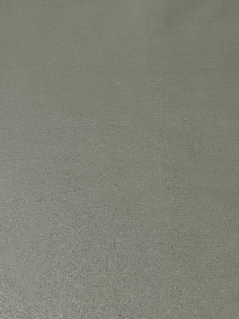 Westside Home Solid Green Queen Bed Flat Sheet and Pillowcase Set