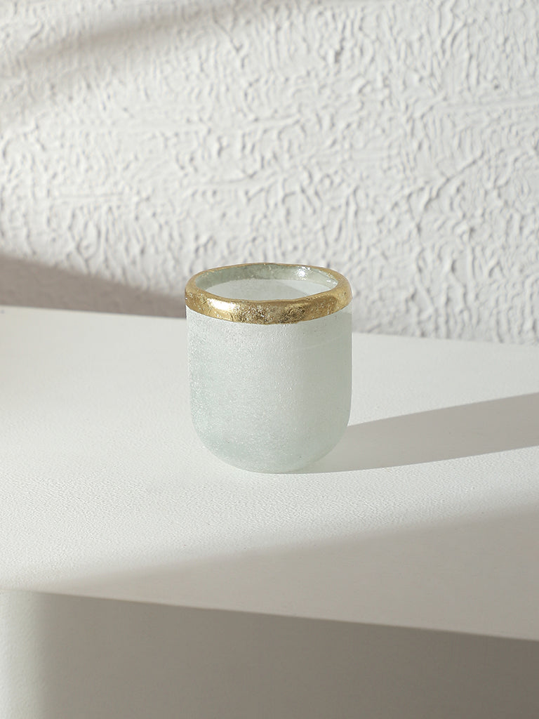 Buy Westside Home White Frosted Tea Light Holder from westside