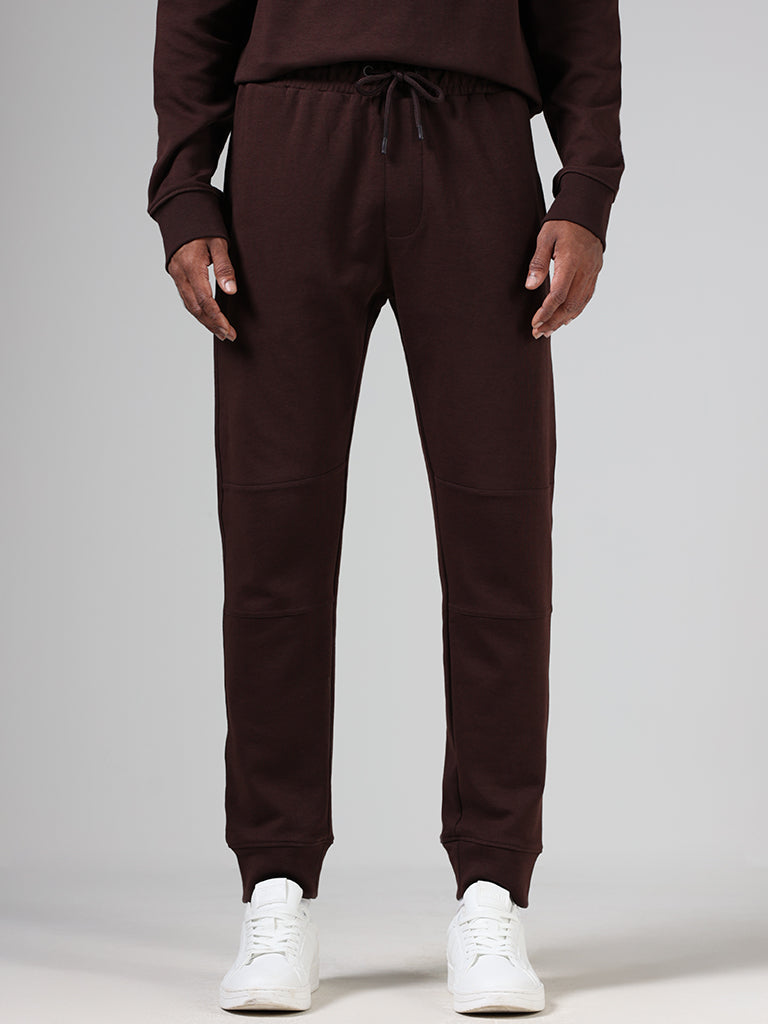 Studiofit Dark Brown Relaxed Fit Joggers