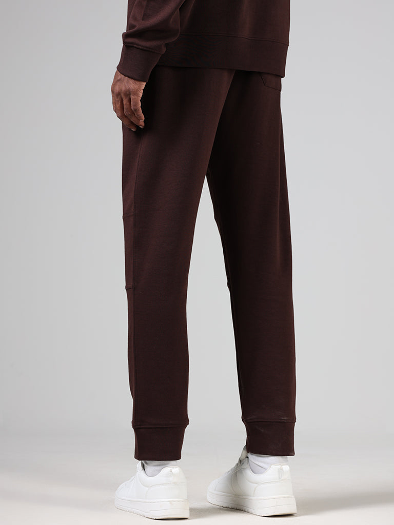 Studiofit Dark Brown Relaxed Fit Joggers