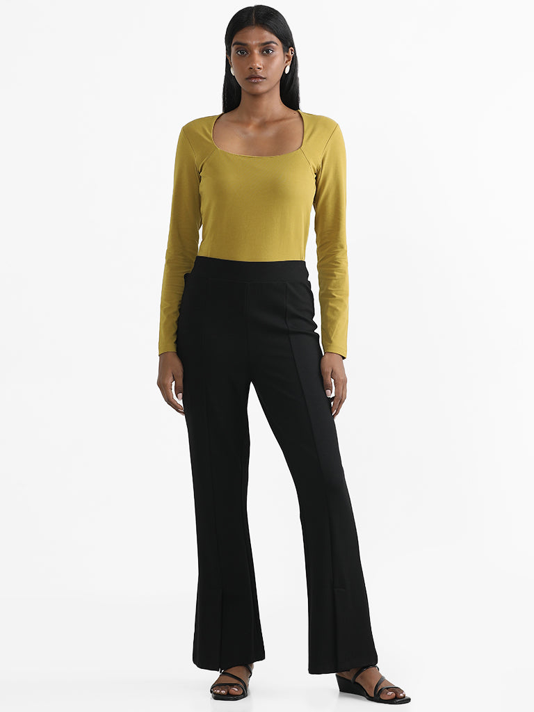 Wardrobe Solid Mustard Top