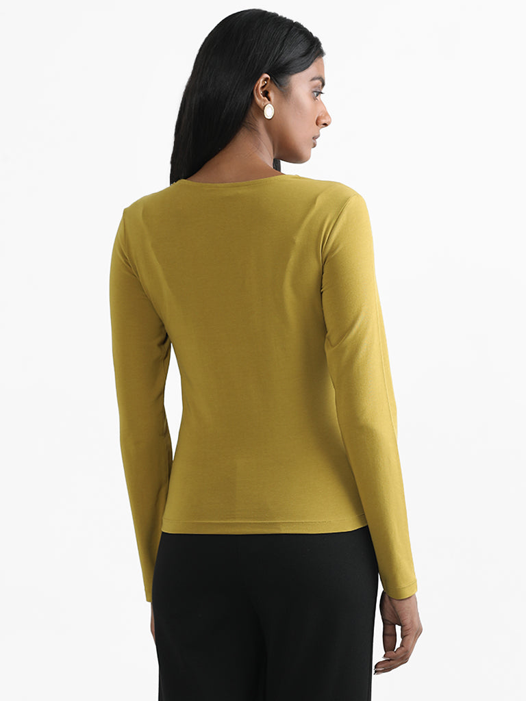 Wardrobe Solid Mustard Top