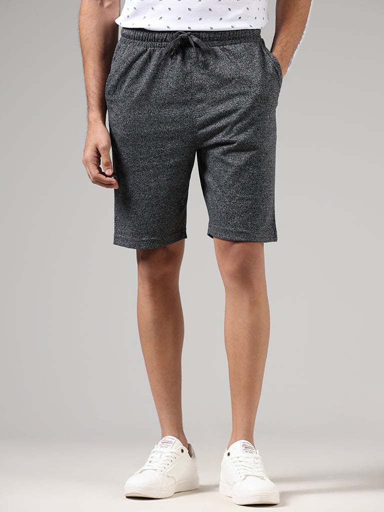 WES Lounge Charcoal Relaxed Fit Shorts