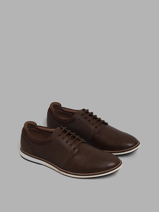 SOLEPLAY Brown Casual Lace up Shoes