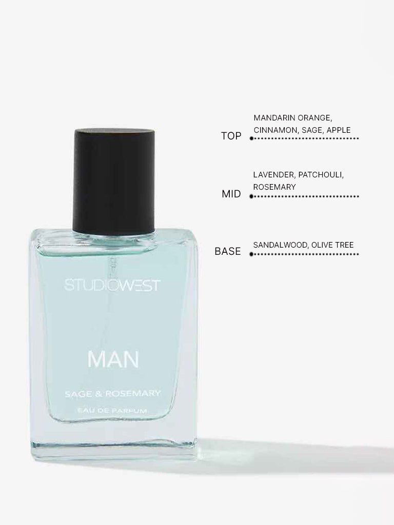 Studiowest Sage and Rosemary Eau De Parfum - 30 ML