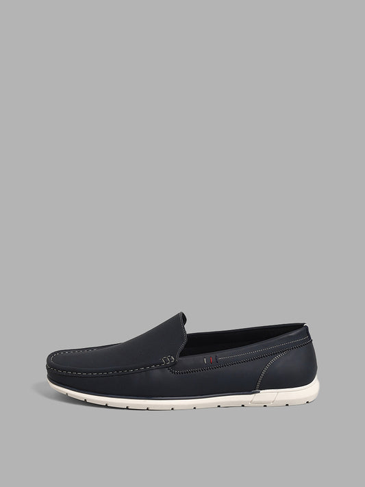 SOLEPLAY Navy Slip-On Loafers