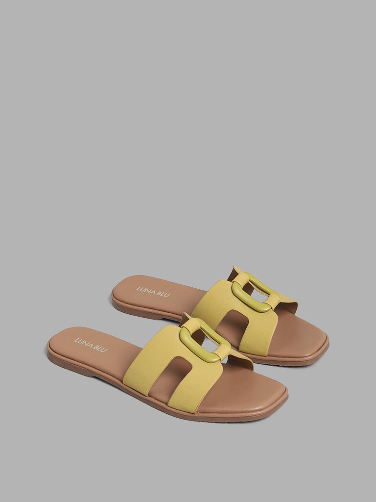 Womens mustard 2025 sandals