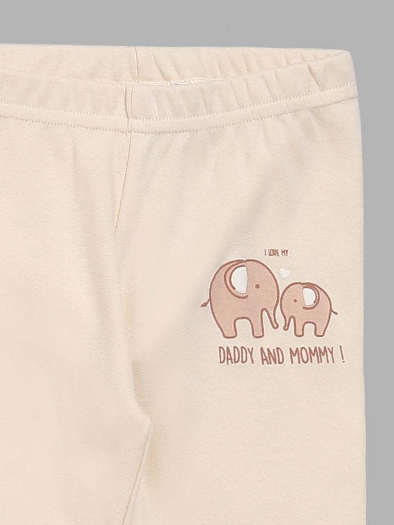 HOP Baby Multicolor Printed Pants- Pack of 3